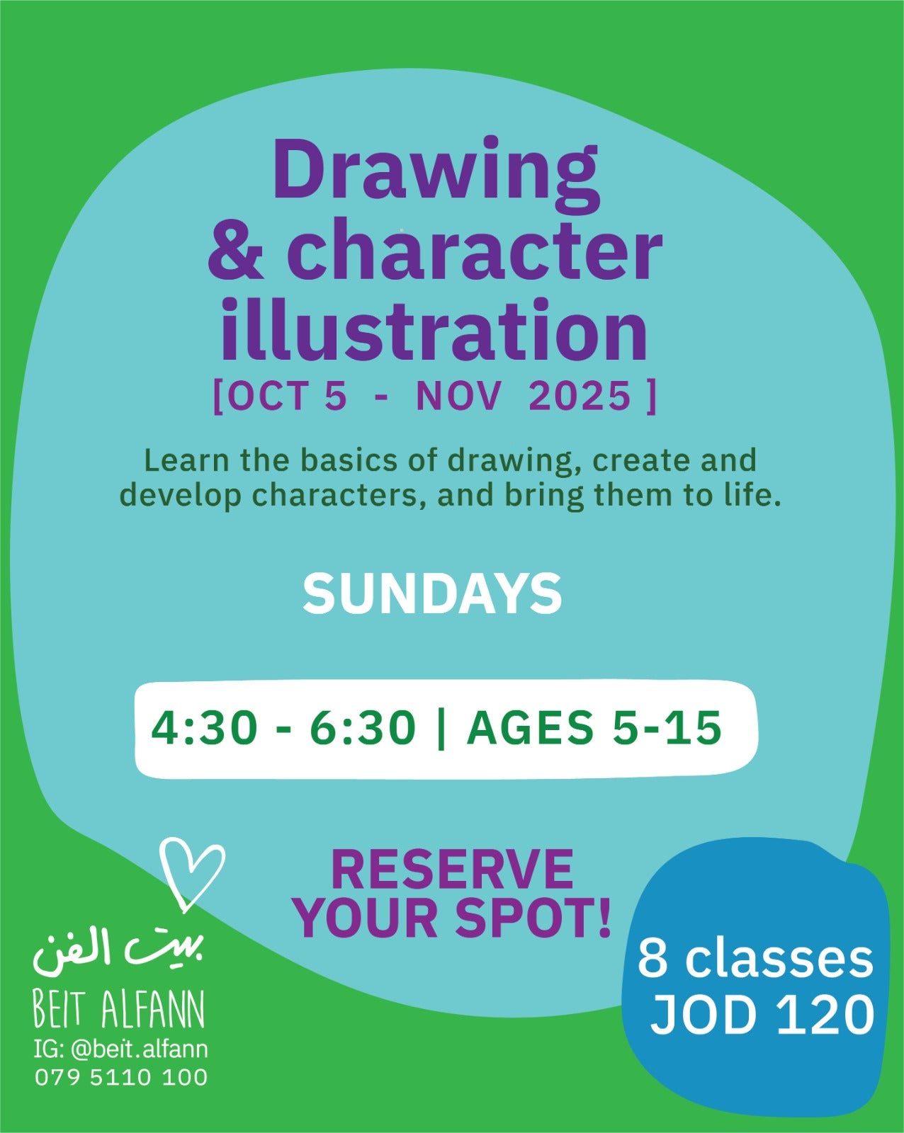 Drawing & Character Illustration Workshop